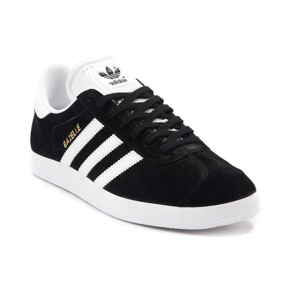 adidas gazelle womens white with black stripes